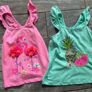 Girls Summer Tanks Isaac Mizrahi Size 5/6